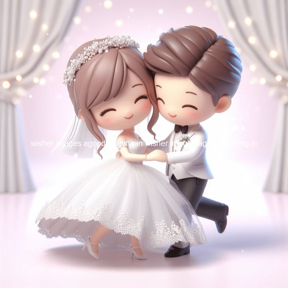 cute d couple wallpaper couple enjoy the wedding with beautiful wedding dress amazing background with flowers and blending colours ()