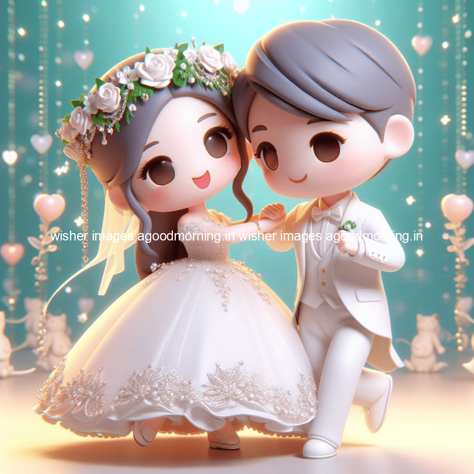 125+ Cute Couple 3d wallpaper wedding || Free Download 25 cute d couple wallpaper couple enjoy the wedding with beautiful wedding dress amazing background with flowers and blending colours ()