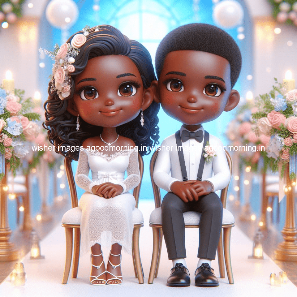 cute d couple wallpaper couple enjoy the wedding with beautiful wedding dress amazing background with flowers and blending colours ()