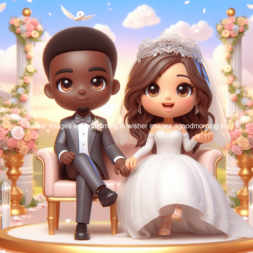 125+ Cute Couple 3d wallpaper wedding || Free Download 8 cute d couple wallpaper couple enjoy the wedding with beautiful wedding dress amazing background with flowers and blending colours ()