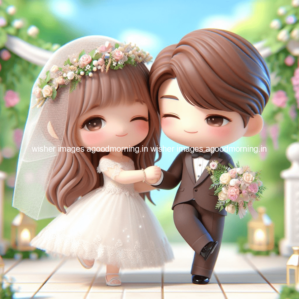 125+ Cute Couple 3d wallpaper wedding || Free Download 78 cute d couple wallpaper couple enjoy the wedding with beautiful wedding dress amazing background with flowers and blending colours ()