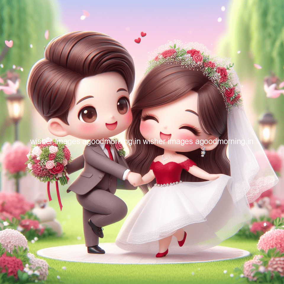 125+ Cute Couple 3d wallpaper wedding || Free Download 82 cute d couple wallpaper couple enjoy the wedding with beautiful wedding dress amazing background with flowers and blending colours ()