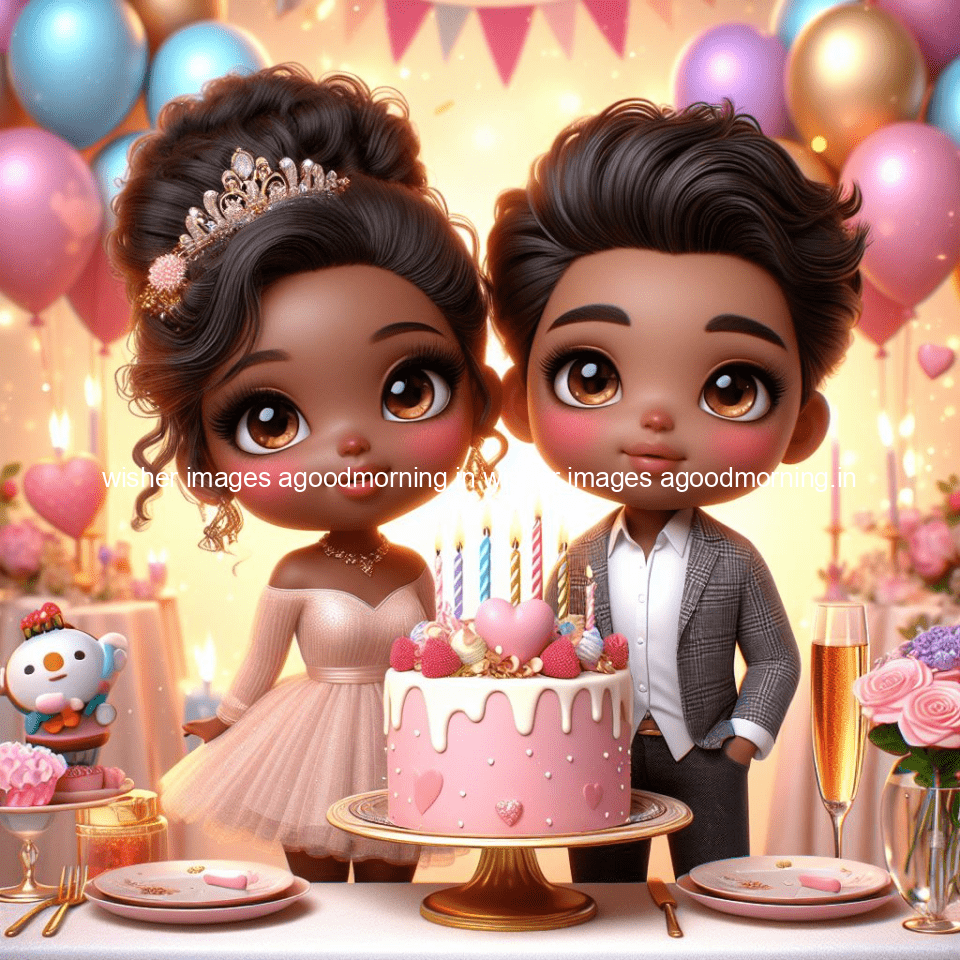 cute couple cake images beautiful background with amazing love vibes with amazing moment full of joy ()