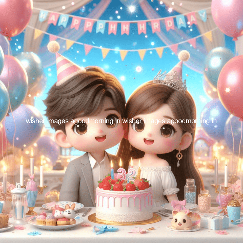 cute couple cake images beautiful background with amazing love vibes with amazing moment full of joy ()