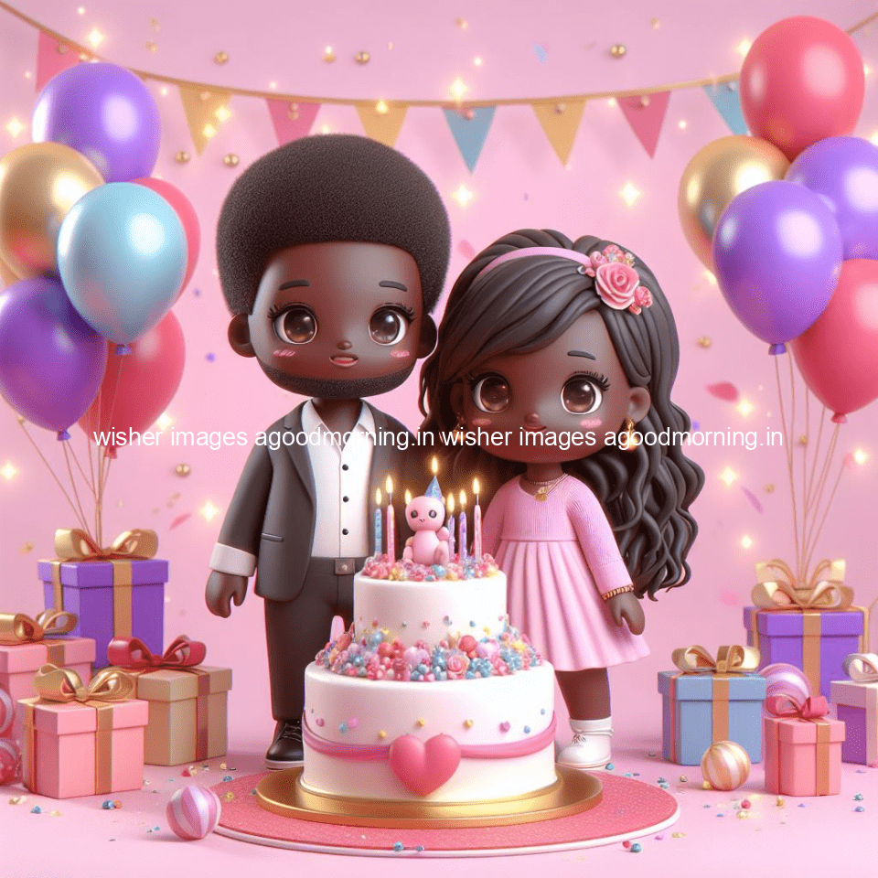 cute couple cake images beautiful background with amazing love vibes with amazing moment full of joy ()