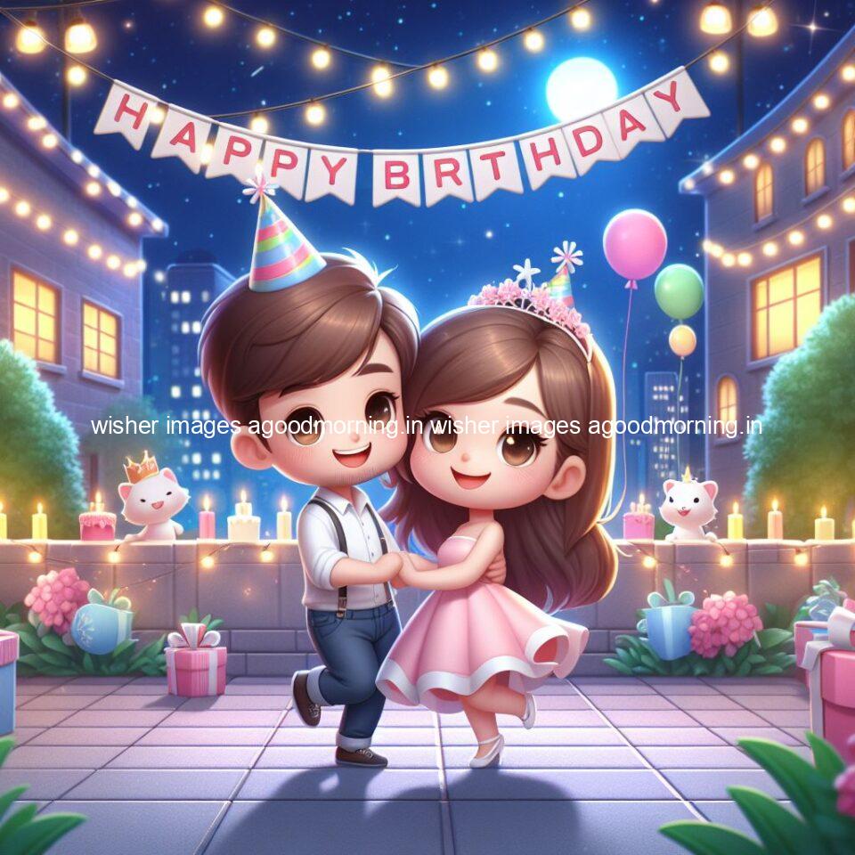 cute couple cake images beautiful background with amazing love vibes with amazing moment full of joy ()