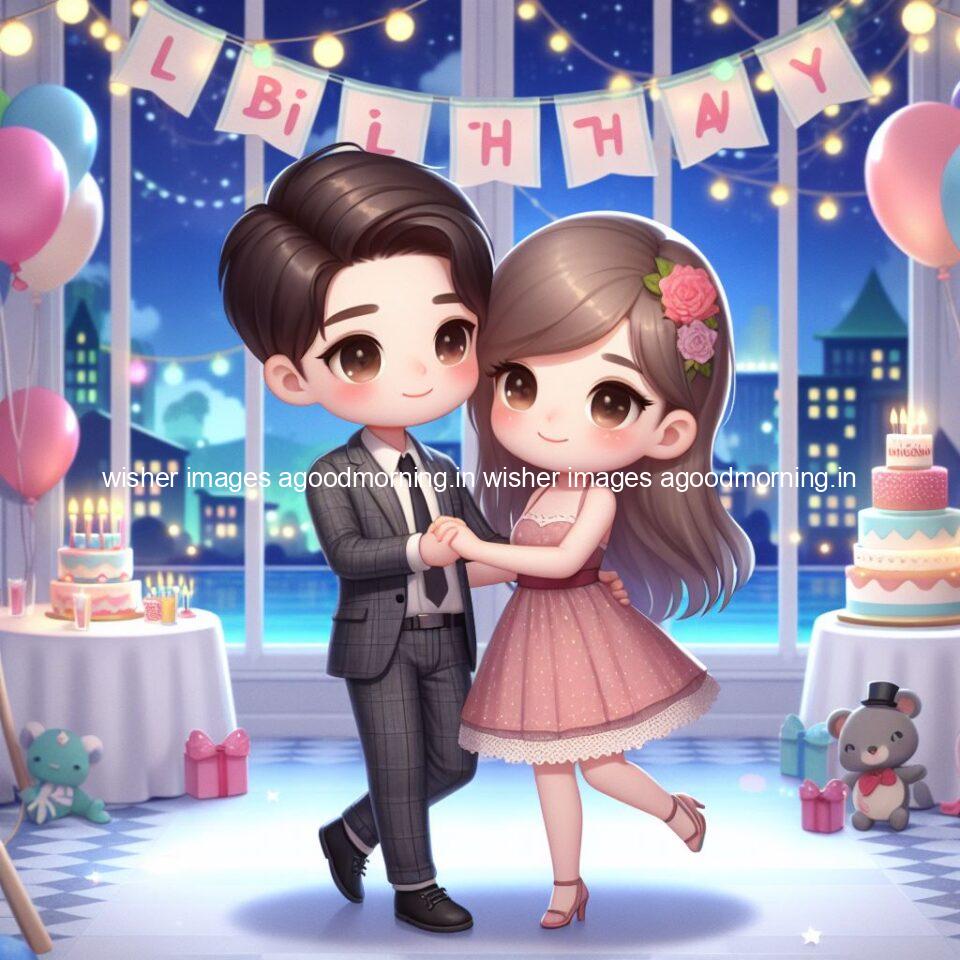 cute couple cake images beautiful background with amazing love vibes with amazing moment full of joy ()