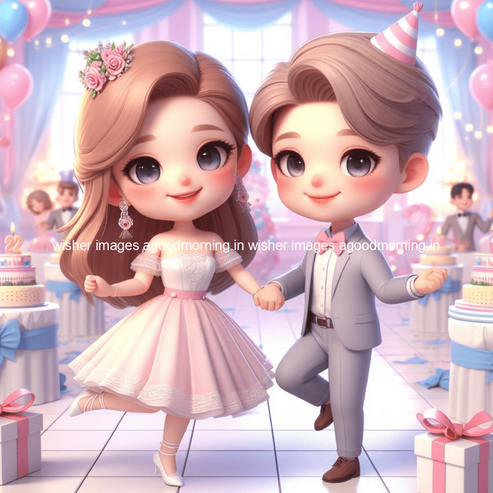 cute couple cake images beautiful background with amazing love vibes with amazing moment full of joy ()