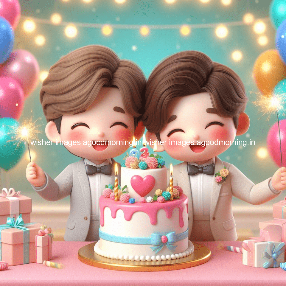 cute couple cake images beautiful background with amazing love vibes with amazing moment full of joy ()