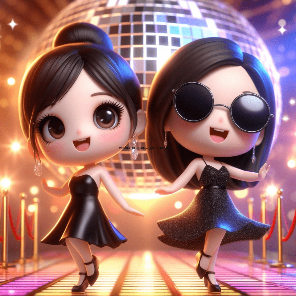 100+ 3D Cute Couple Dancing Images || Free Download 2 cute couple dancing amazing lights in dic with full of party vibes set ()