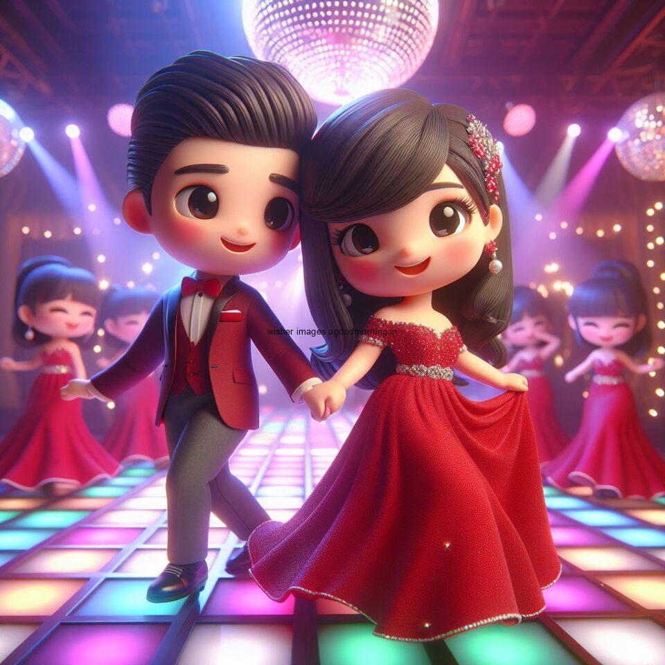 100+ 3D Cute Couple Dancing Images || Free Download 108 cute couple dancing amazing lights in dic with full of party vibes set ()
