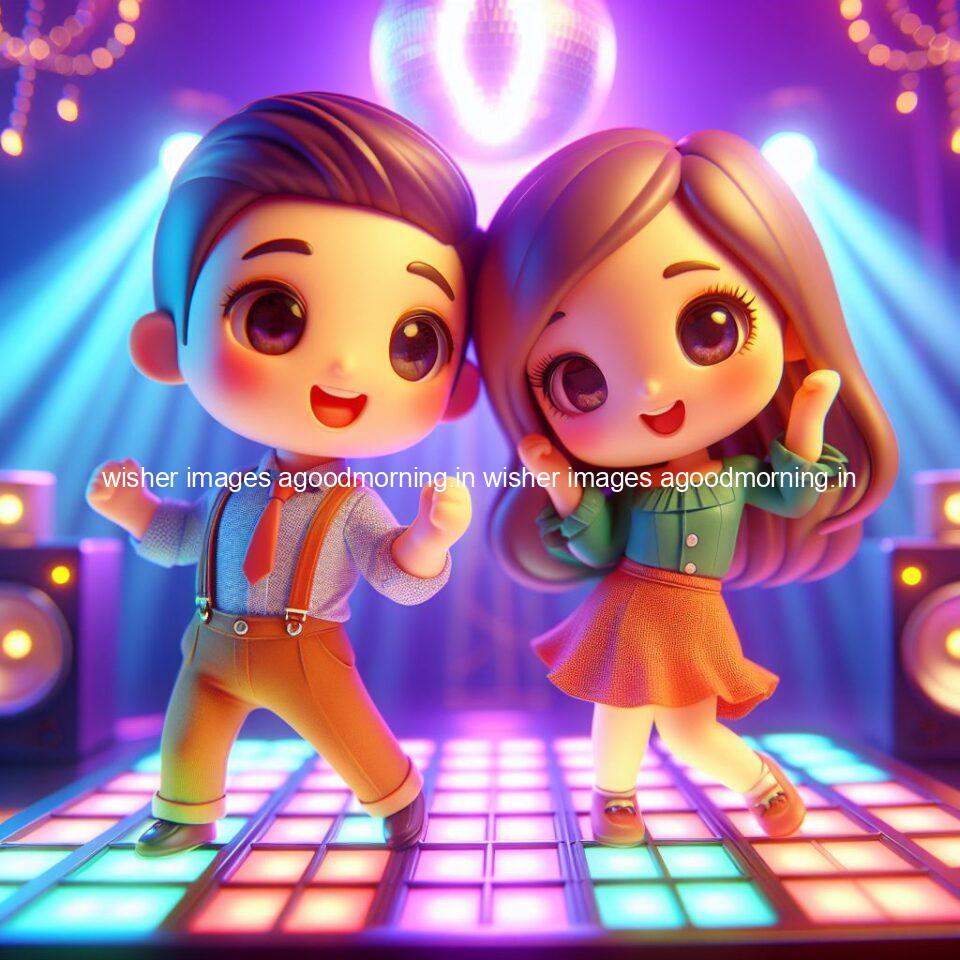 cute-couple-dancing-amazing-lights-in-dic-with-full-of-party-vibes-set-119-1-960x960 130+ 3d Cute Couple Dancing || Free Download & share