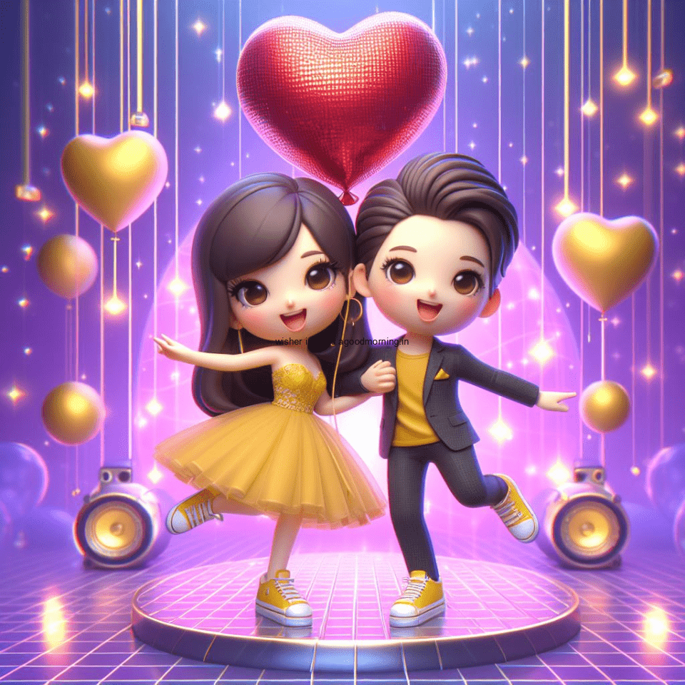 100+ 3D Cute Couple Dancing Images || Free Download 13 cute couple dancing amazing lights in dic with full of party vibes set ()