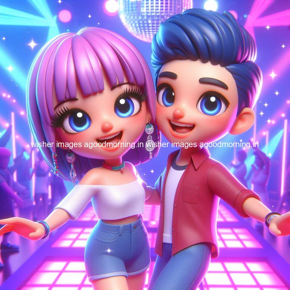 130+ 3d Cute Couple Dancing || Free Download & share 5 cute couple dancing amazing lights in dic with full of party vibes set ()