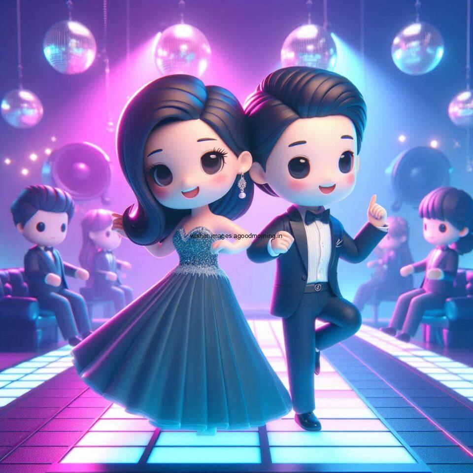 100+ 3D Cute Couple Dancing Images || Free Download 129 cute couple dancing amazing lights in dic with full of party vibes set ()
