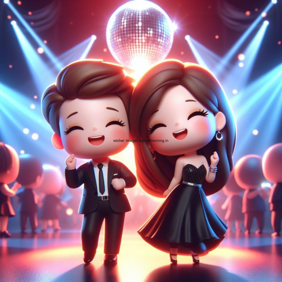 100+ 3D Cute Couple Dancing Images || Free Download 130 cute couple dancing amazing lights in dic with full of party vibes set ()