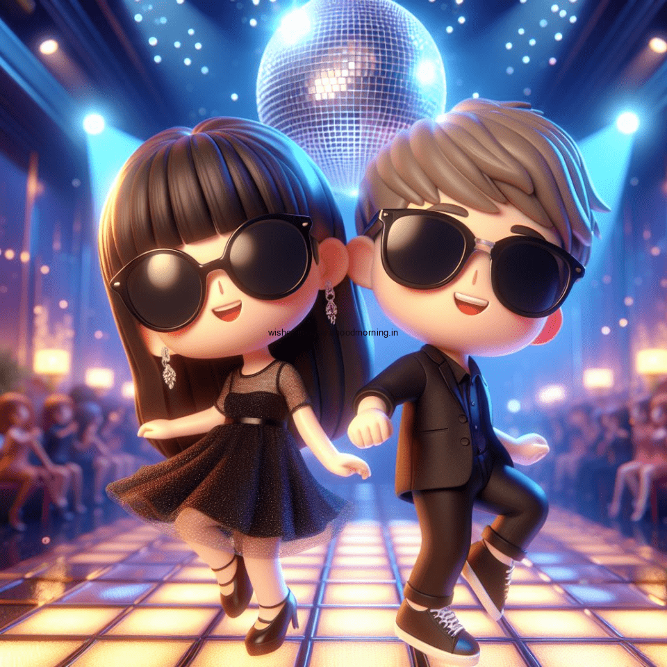 100+ 3D Cute Couple Dancing Images || Free Download 4 cute couple dancing amazing lights in dic with full of party vibes set ()