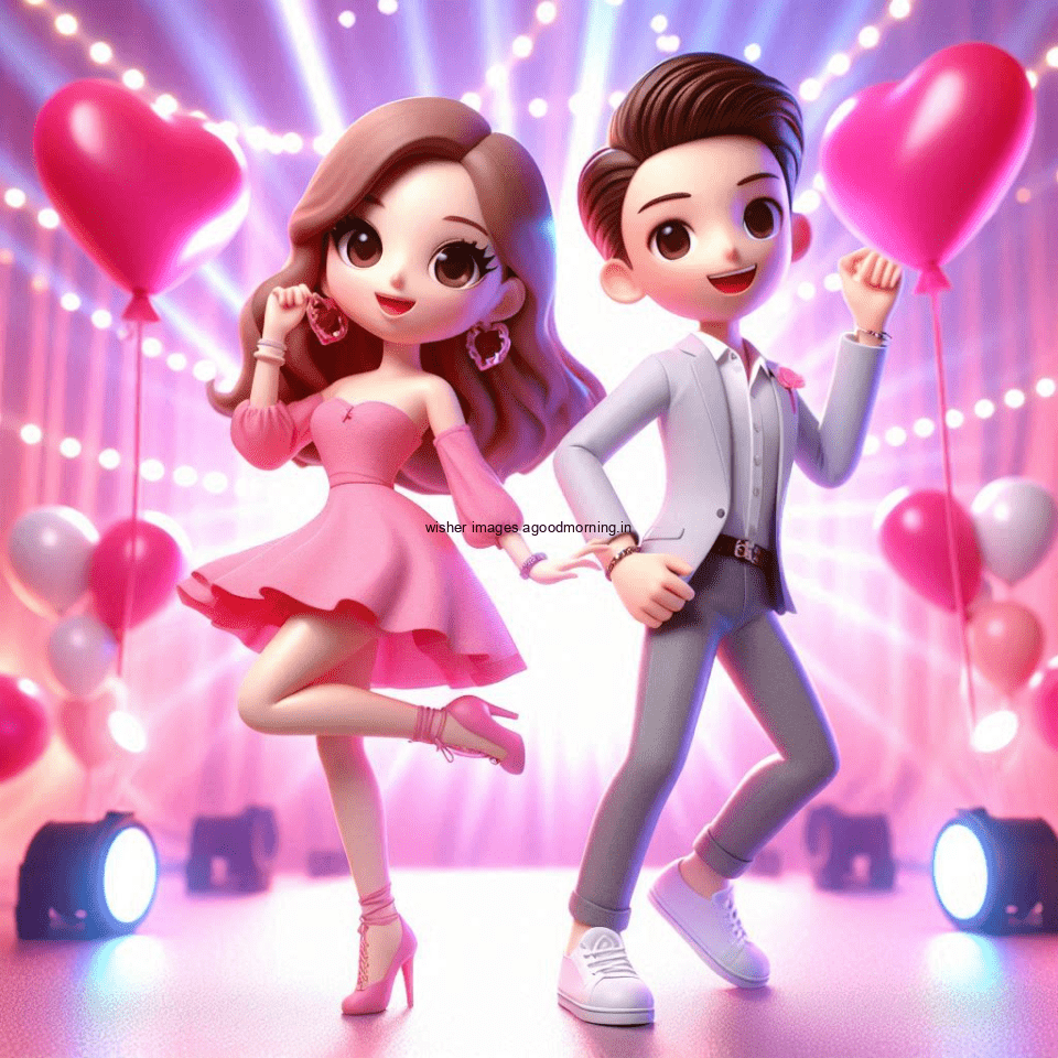 100+ 3D Cute Couple Dancing Images || Free Download 51 cute couple dancing amazing lights in dic with full of party vibes set ()