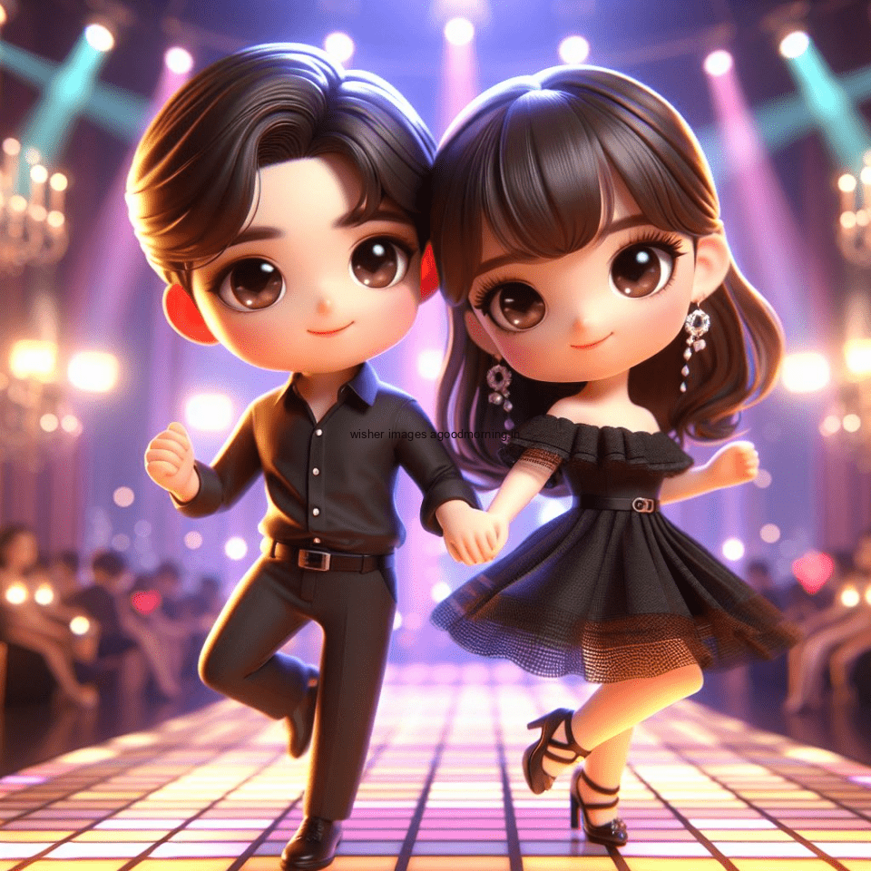 100+ 3D Cute Couple Dancing Images || Free Download 6 cute couple dancing amazing lights in dic with full of party vibes set ()