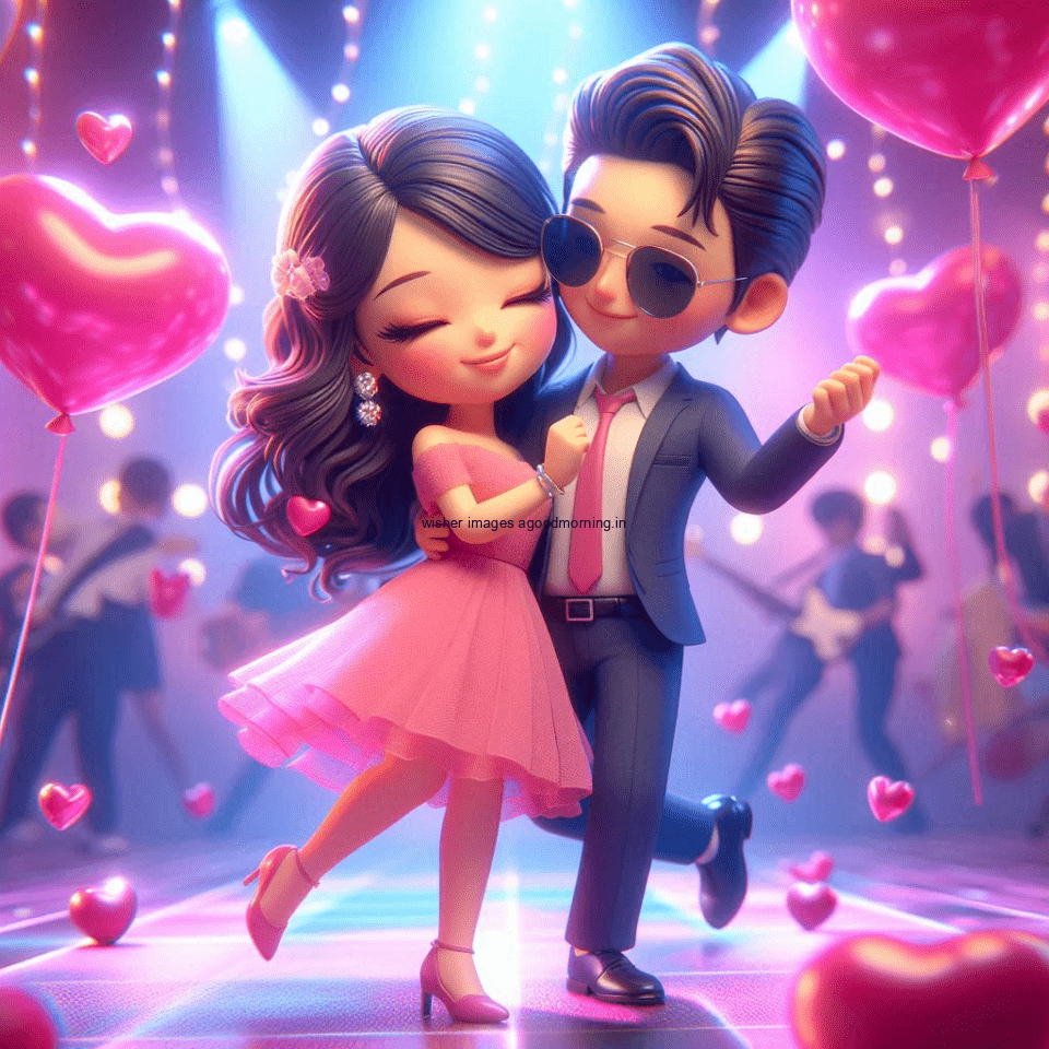 100+ 3D Cute Couple Dancing Images || Free Download 57 cute couple dancing amazing lights in dic with full of party vibes set ()