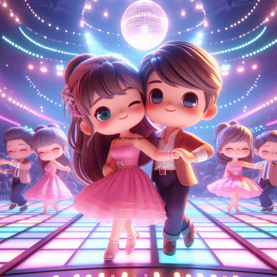 100+ 3D Cute Couple Dancing Images || Free Download 63 cute couple dancing amazing lights in dic with full of party vibes set ()