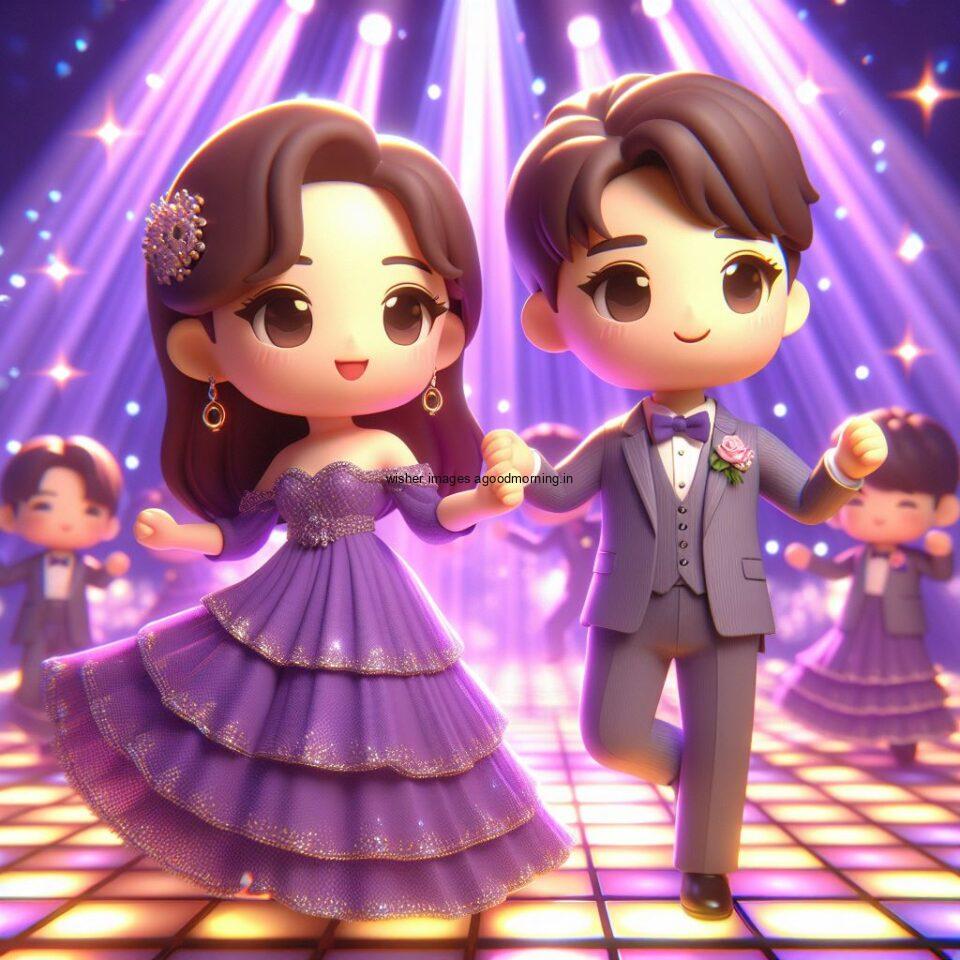100+ 3D Cute Couple Dancing Images || Free Download 71 cute couple dancing amazing lights in dic with full of party vibes set ()
