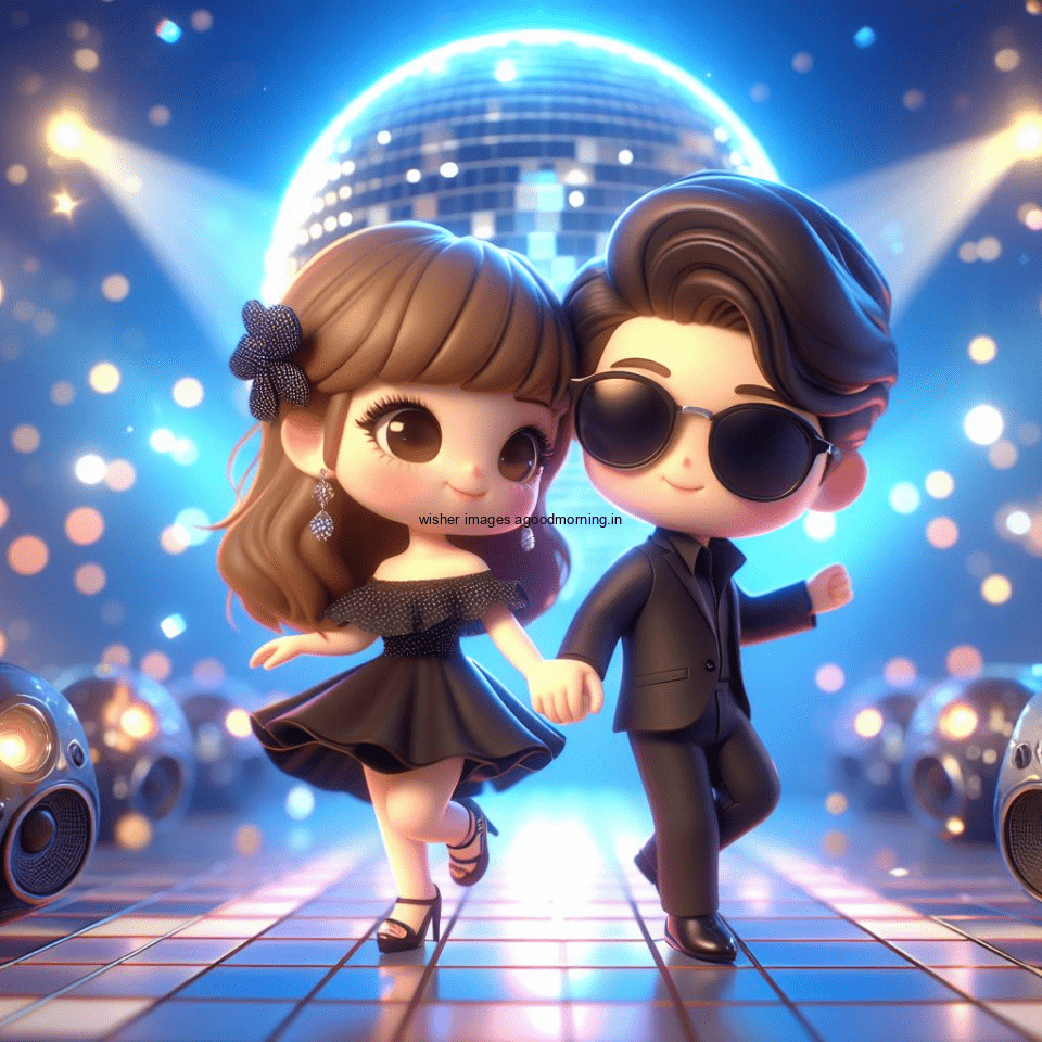 100+ 3D Cute Couple Dancing Images || Free Download 8 cute couple dancing amazing lights in dic with full of party vibes set ()