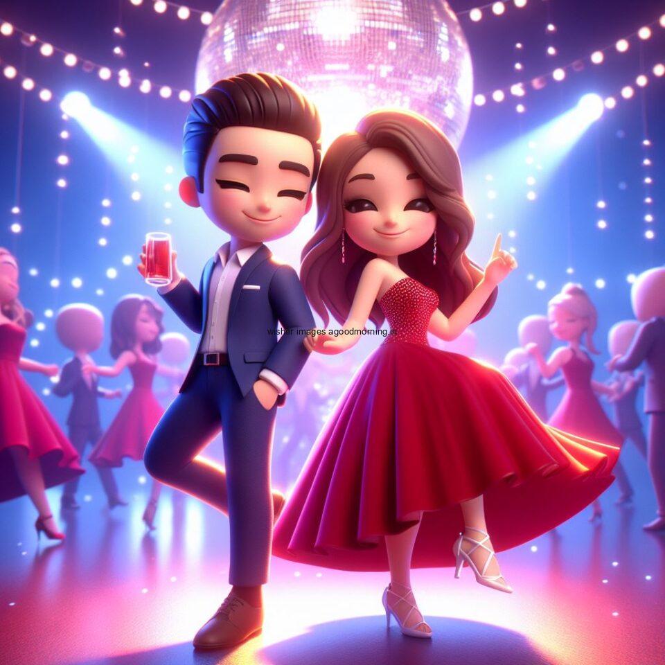 100+ 3D Cute Couple Dancing Images || Free Download 89 cute couple dancing amazing lights in dic with full of party vibes set ()