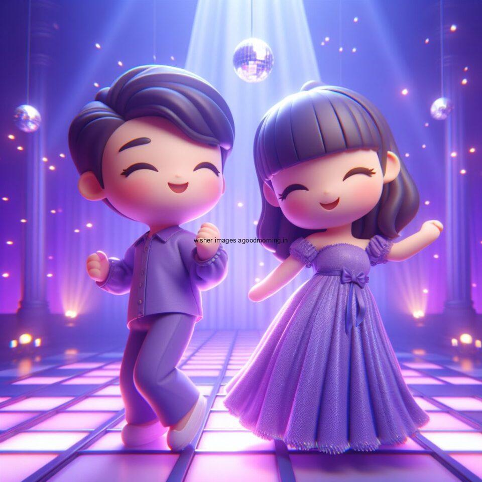 100+ 3D Cute Couple Dancing Images || Free Download 100 cute couple dancing amazing lights in dic with full of party vibes set ()