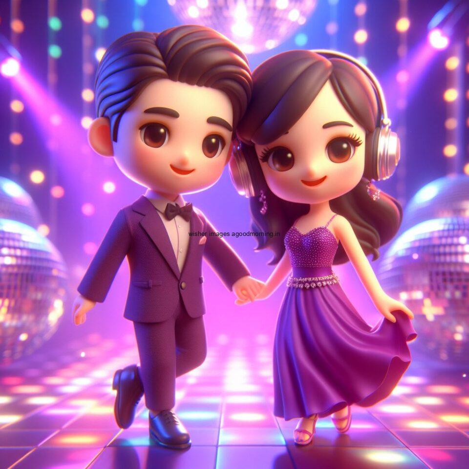 100+ 3D Cute Couple Dancing Images || Free Download 101 cute couple dancing amazing lights in dic with full of party vibes set ()