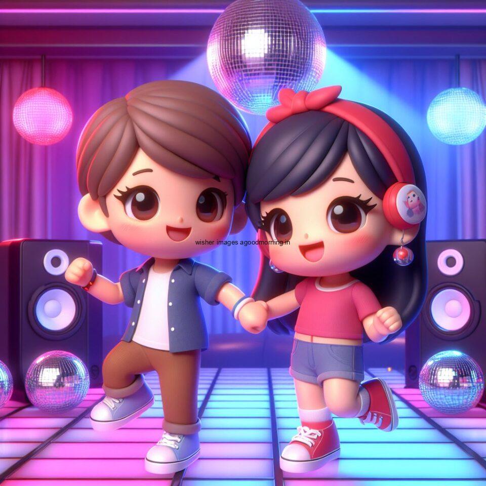 100+ 3D Cute Couple Dancing Images || Free Download 102 cute couple dancing amazing lights in dic with full of party vibes set ()