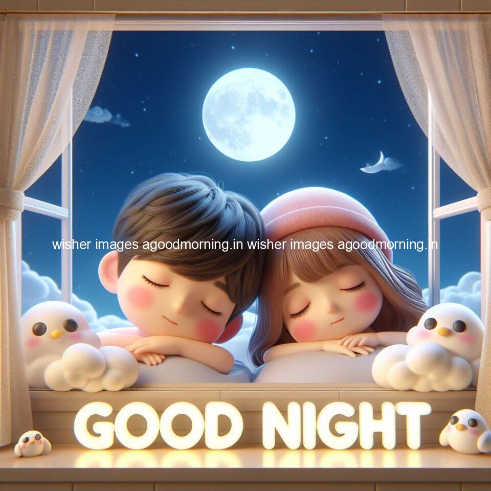 100+ Good Night Images With Couple || Free Download 11 good Night images with couple cute d couple is seating together with night vibes blue agoodmorning ()