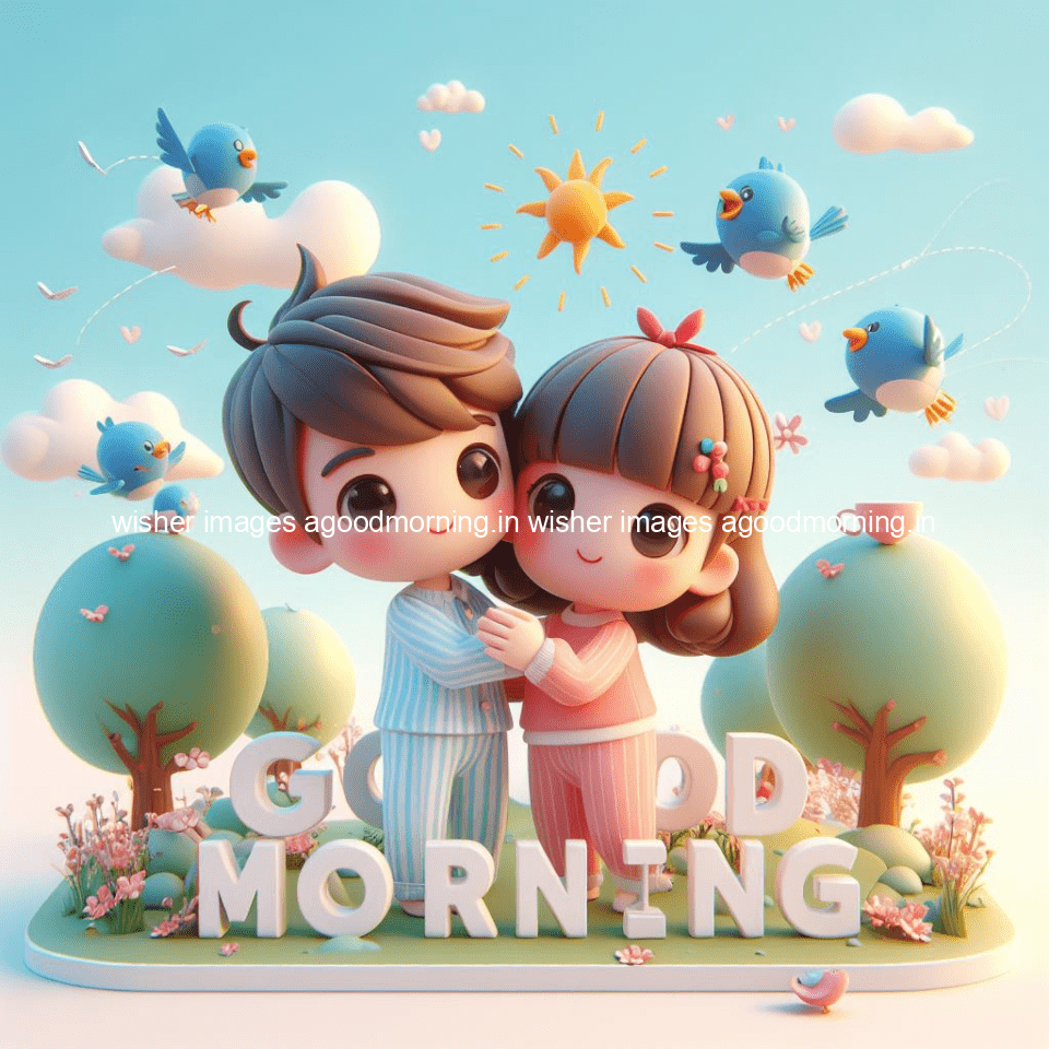 135+ HD Good Morning Images with couple || Free Download 106 good morning images with couple in the bad with beautiful background and cute d cartoon images ()