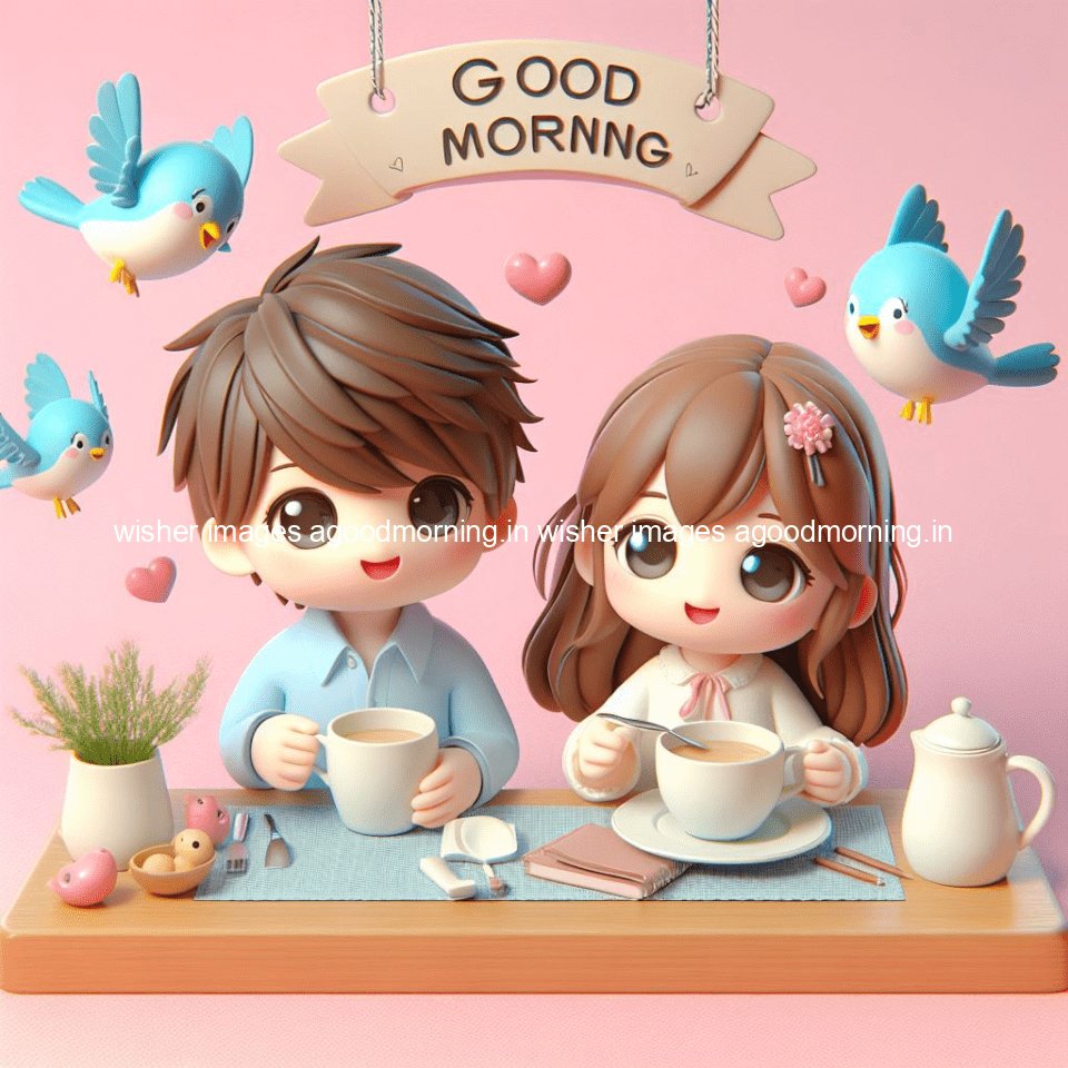 135+ HD Good Morning Images with couple || Free Download 111 good morning images with couple in the bad with beautiful background and cute d cartoon images ()