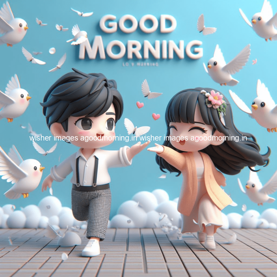 135+ HD Good Morning Images with couple || Free Download 112 good morning images with couple in the bad with beautiful background and cute d cartoon images ()