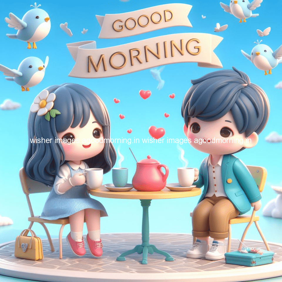 135+ HD Good Morning Images with couple || Free Download 118 good morning images with couple in the bad with beautiful background and cute d cartoon images ()