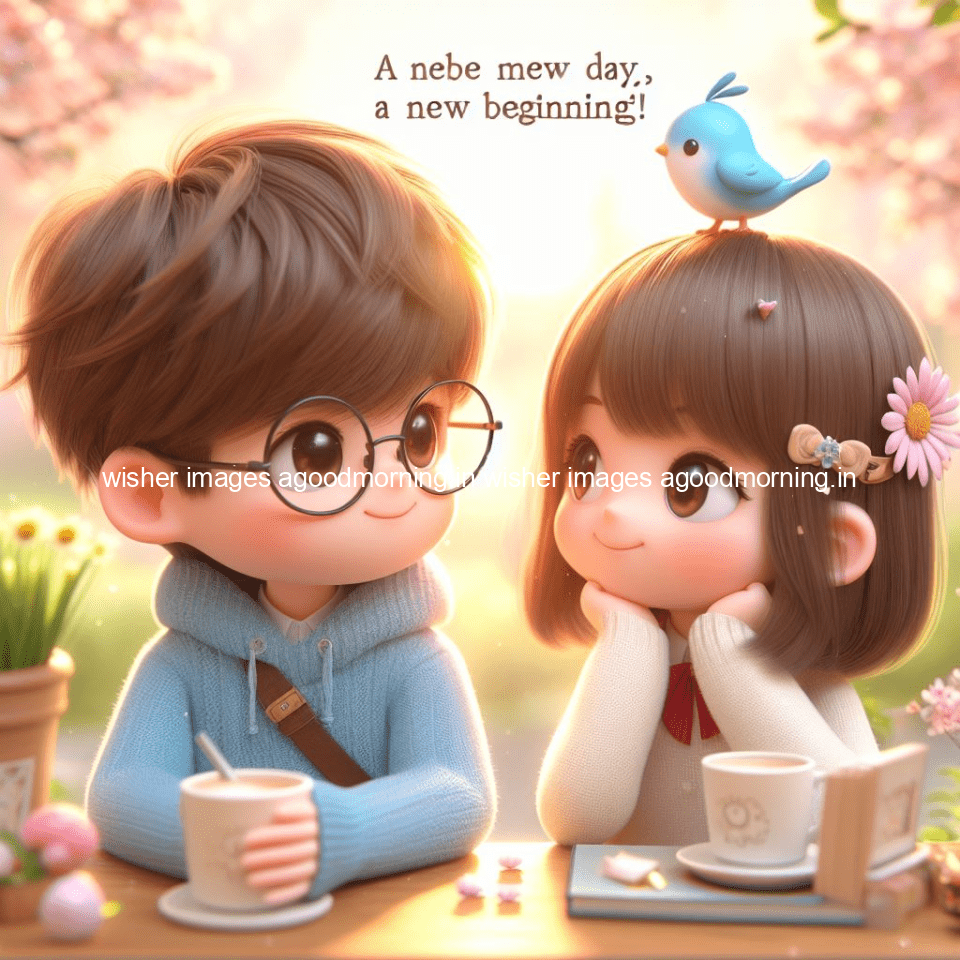 135+ HD Good Morning Images with couple || Free Download 129 good morning images with couple in the bad with beautiful background and cute d cartoon images ()