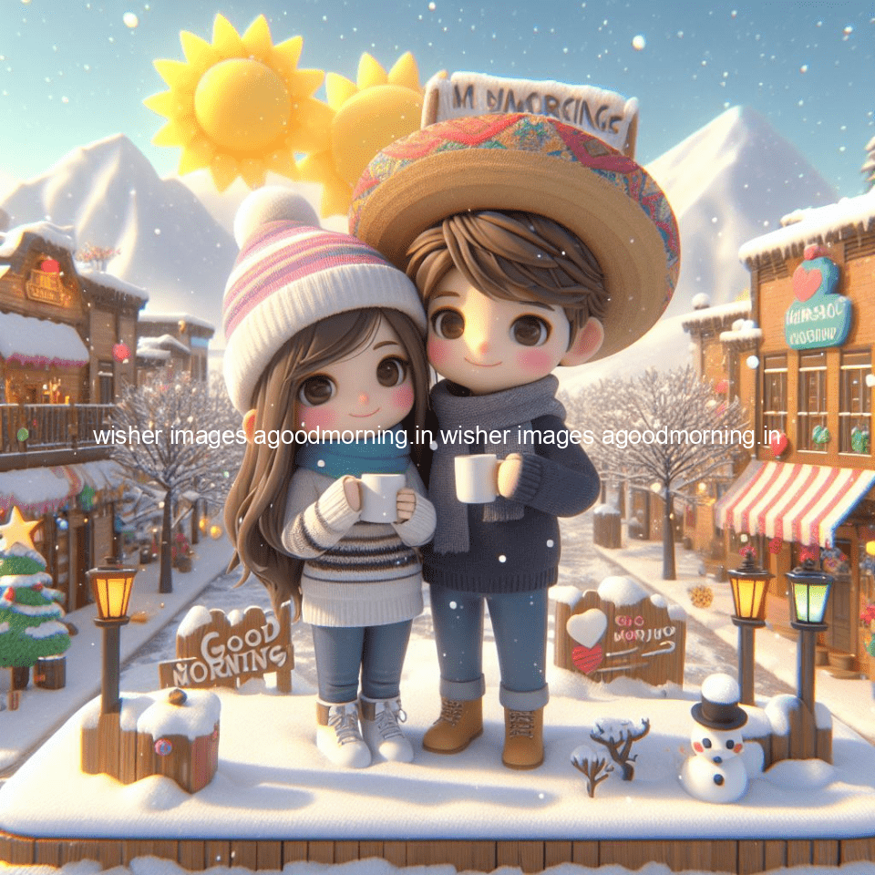 135+ HD Good Morning Images with couple || Free Download 39 good morning images with couple in the bad with beautiful background and cute d cartoon images ()