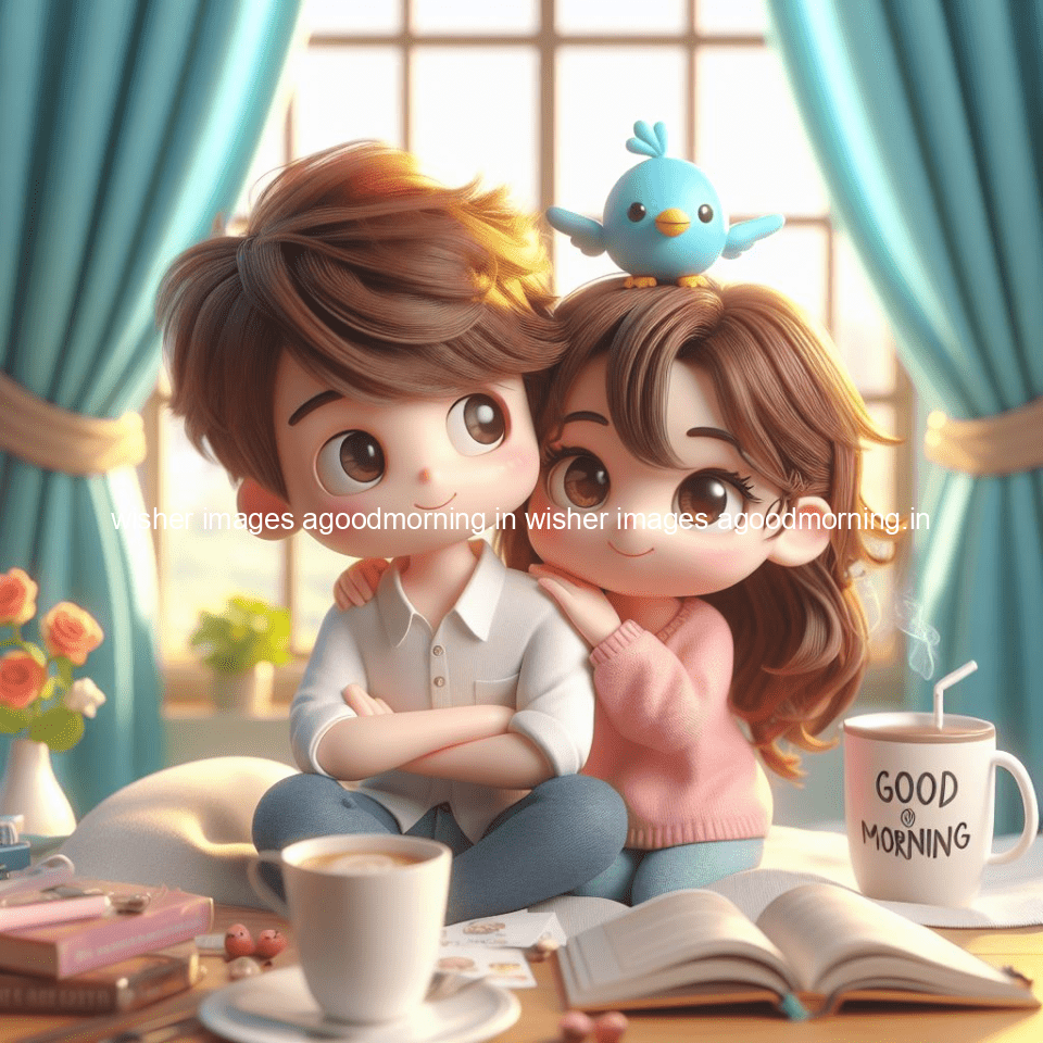135+ HD Good Morning Images with couple || Free Download 42 good morning images with couple in the bad with beautiful background and cute d cartoon images ()