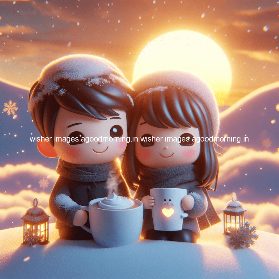 135+ HD Good Morning Images with couple || Free Download 51 good morning images with couple in the bad with beautiful background and cute d cartoon images ()