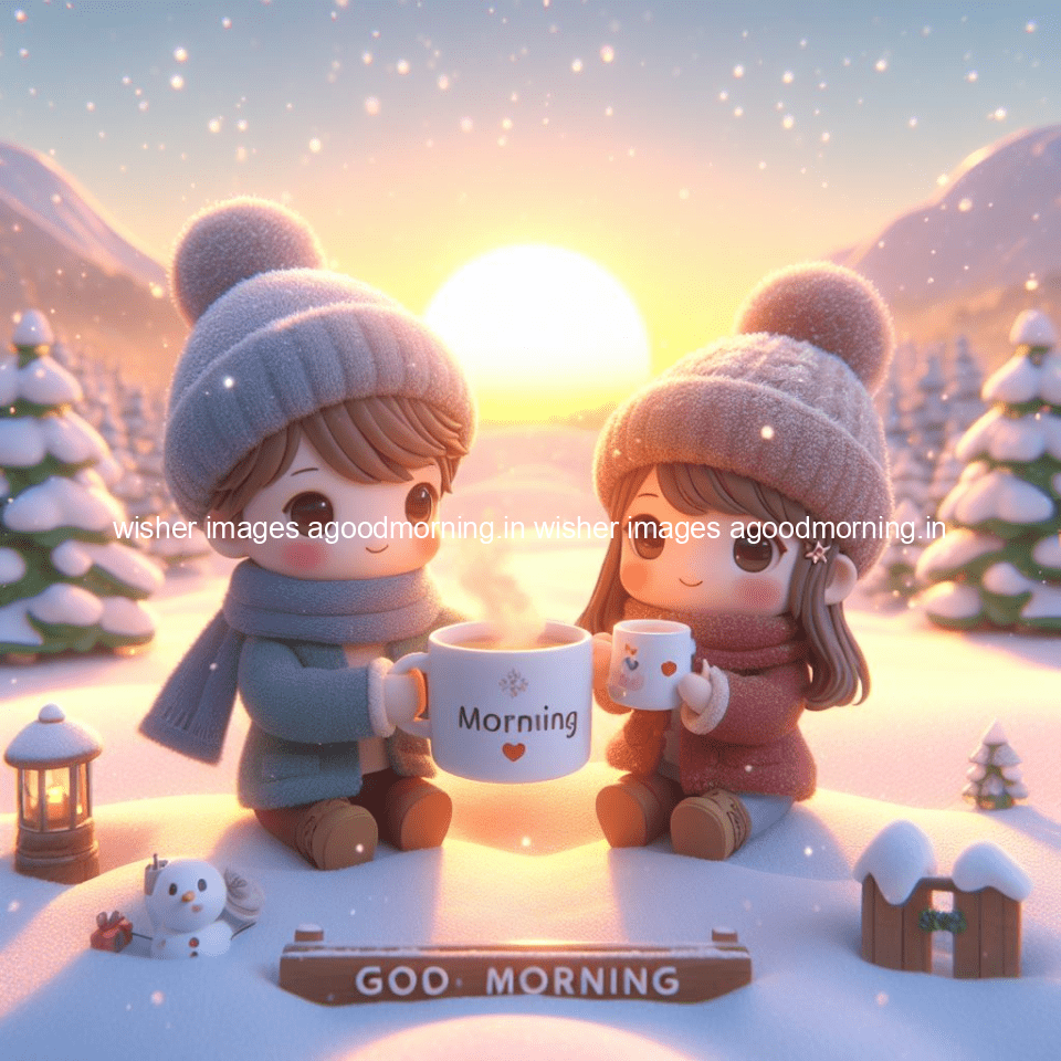 135+ HD Good Morning Images with couple || Free Download 57 good morning images with couple in the bad with beautiful background and cute d cartoon images ()