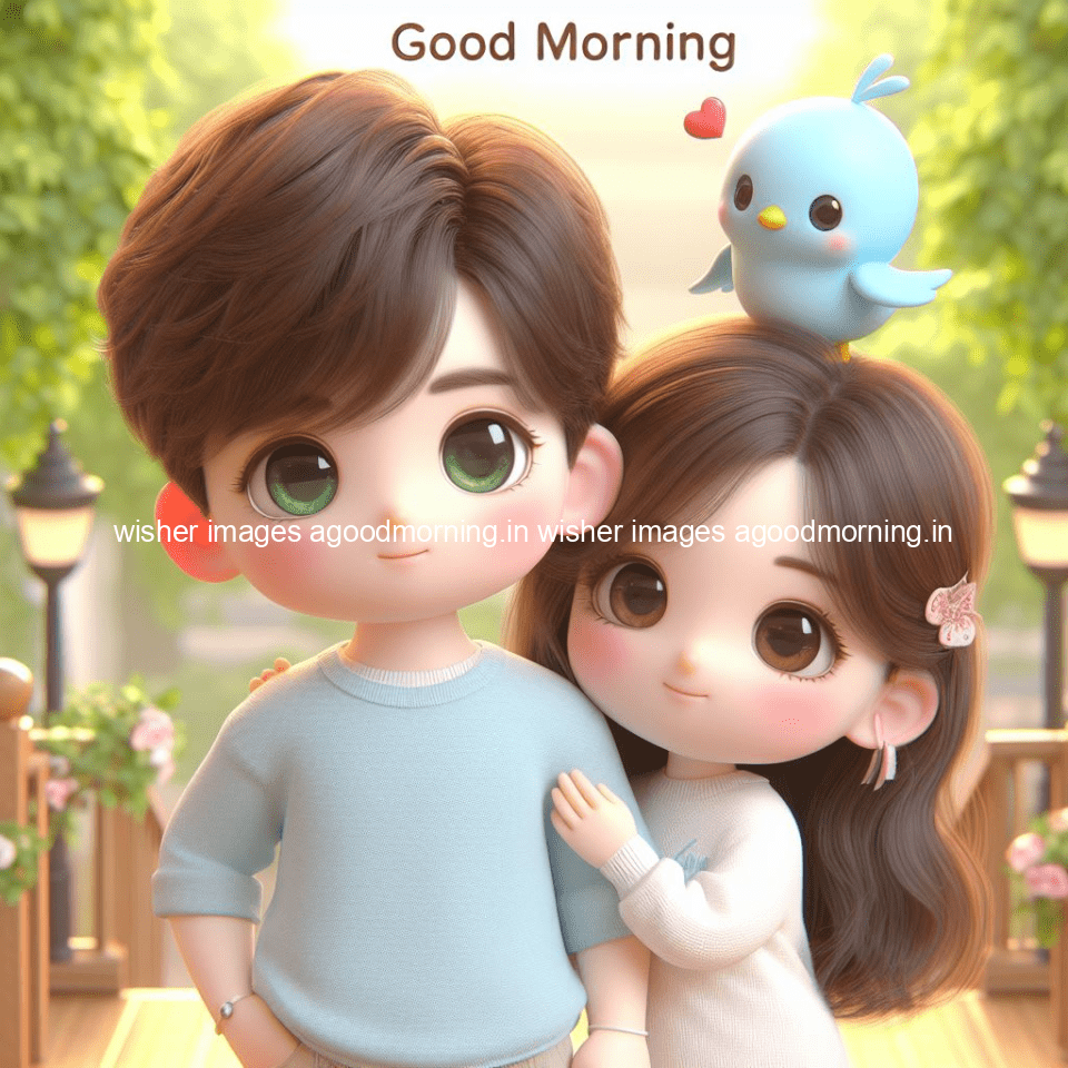 135+ HD Good Morning Images with couple || Free Download 62 good morning images with couple in the bad with beautiful background and cute d cartoon images ()