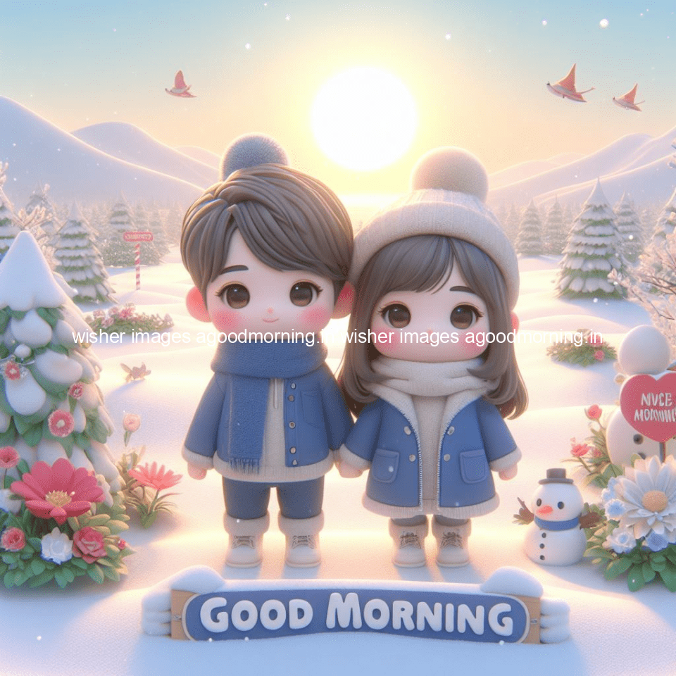 135+ HD Good Morning Images with couple || Free Download 66 good morning images with couple in the bad with beautiful background and cute d cartoon images ()