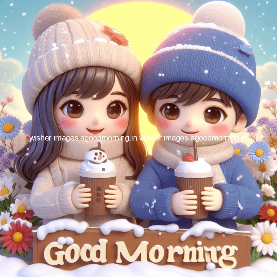 135+ HD Good Morning Images with couple || Free Download 68 good morning images with couple in the bad with beautiful background and cute d cartoon images ()