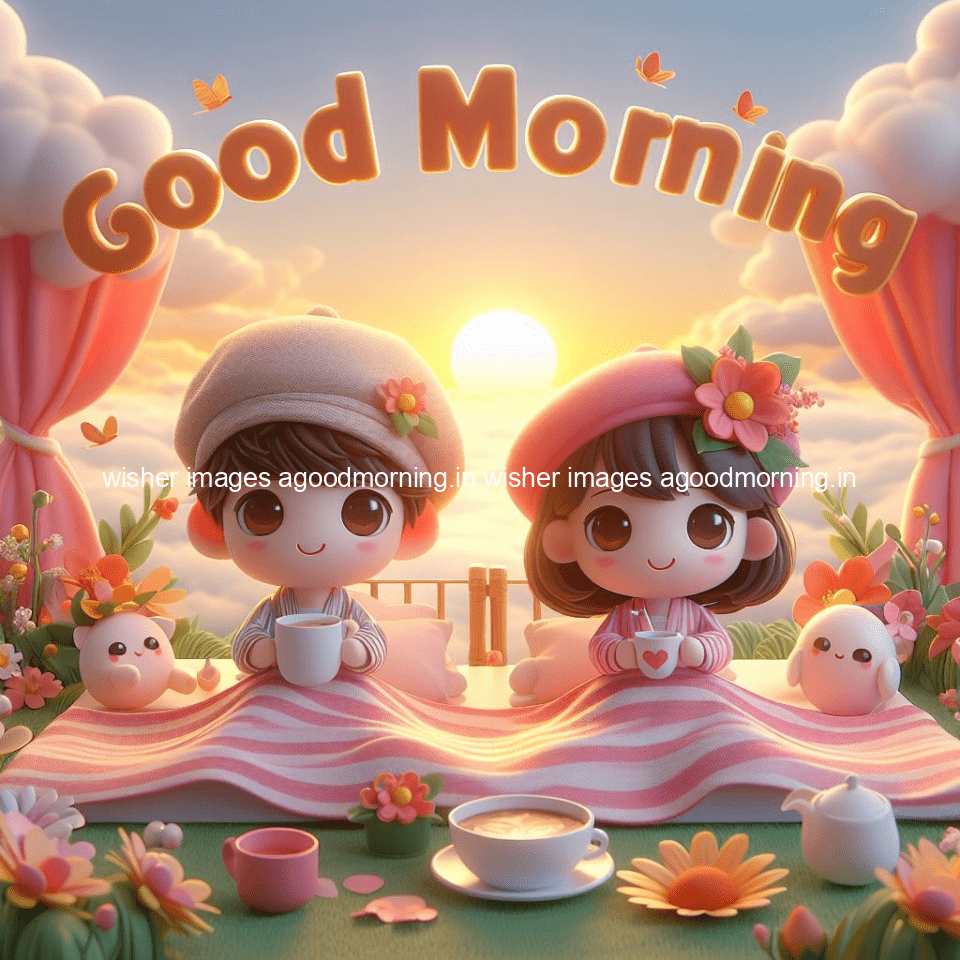 135+ HD Good Morning Images with couple || Free Download 72 good morning images with couple in the bad with beautiful background and cute d cartoon images ()