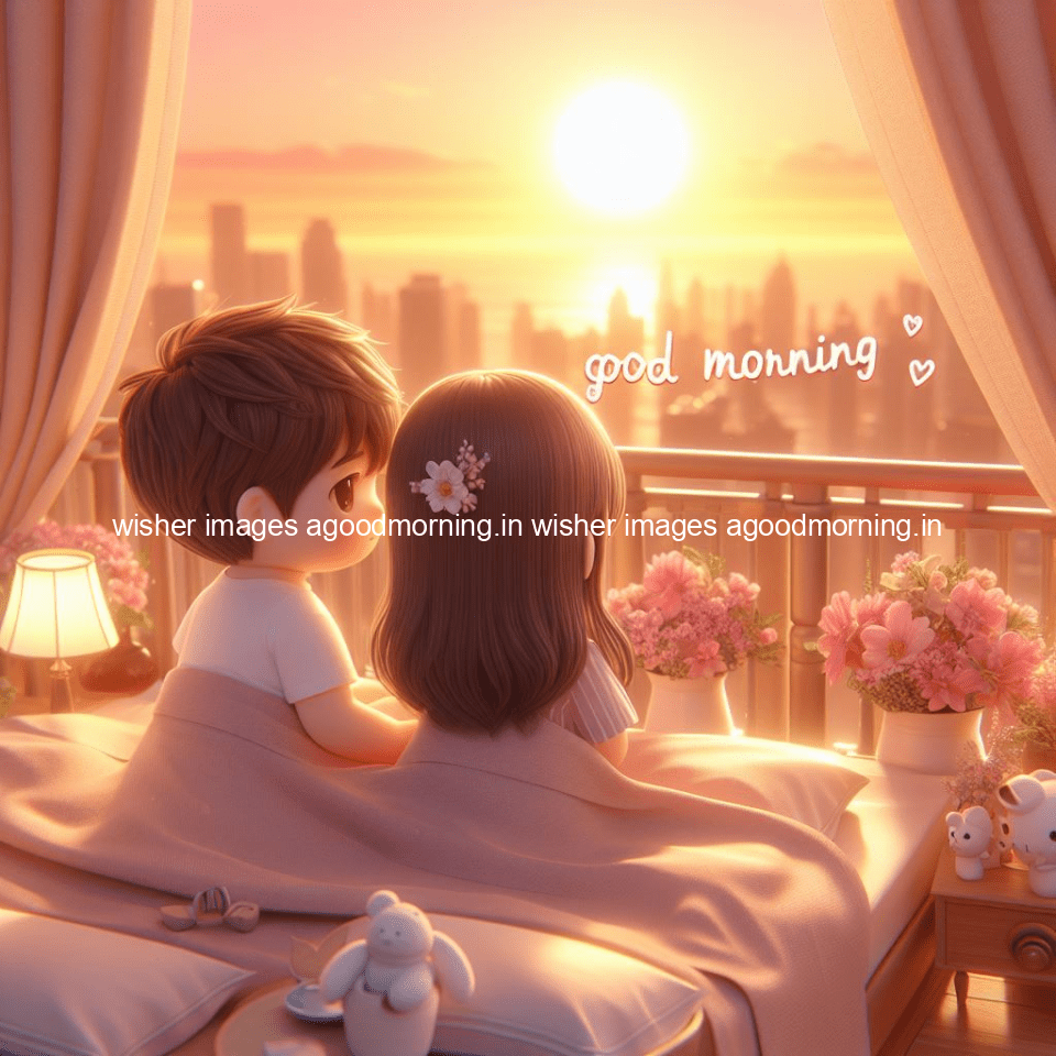 135+ HD Good Morning Images with couple || Free Download 76 good morning images with couple in the bad with beautiful background and cute d cartoon images ()