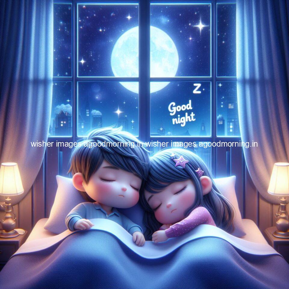 145+ Good Night Couple Images || Free Download 27 good night couple image with behind the beautifull moon the couple is walking in road with good night ()