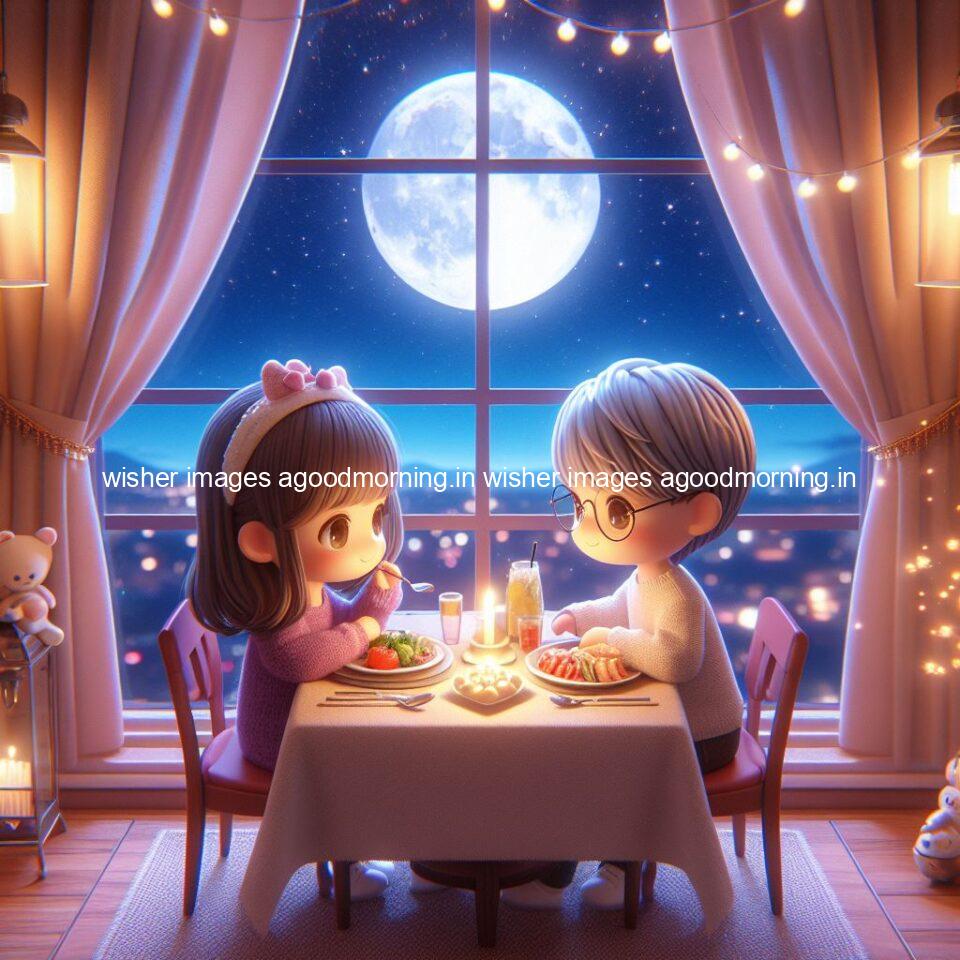 145+ Good Night Couple Images || Free Download 93 good night couple image with behind the beautifull moon the couple is walking in road with good night ()