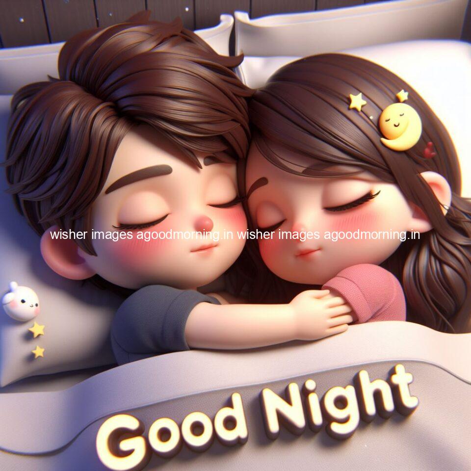 good night images couple romantic cute d couple is seating together with night vibes blue agoodmorning ()