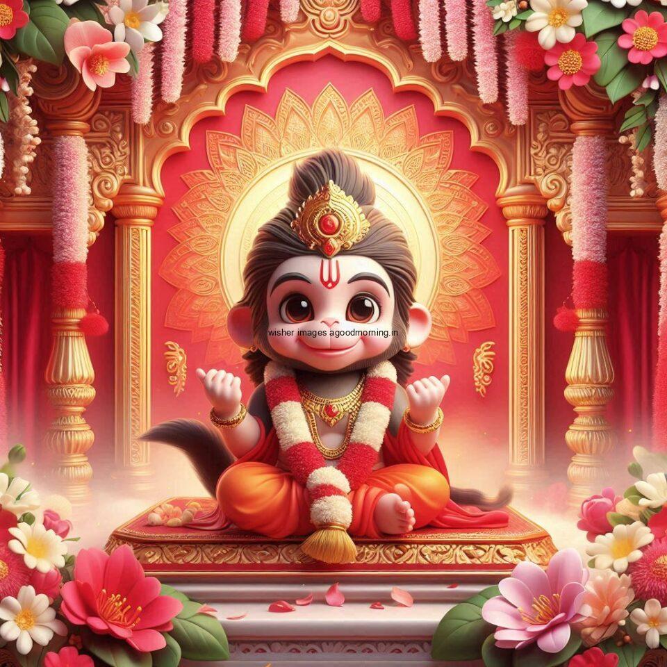 hanuman-images-hd-with-beautifull-background-with-amazing-flowers-11-960x960 60 Hanuman Images hd || Free Download